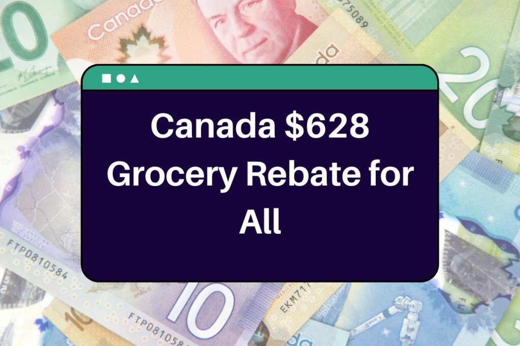 Canada $628 Grocery Rebate for All - Who is Eligible? Check Status & Payment Date